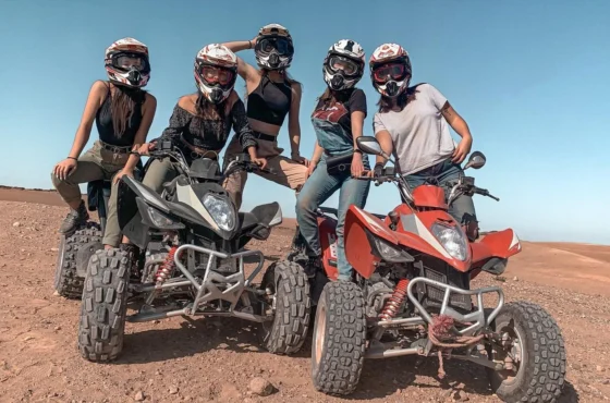 Quad Biking & Sandboarding Experience with Traditional Tea