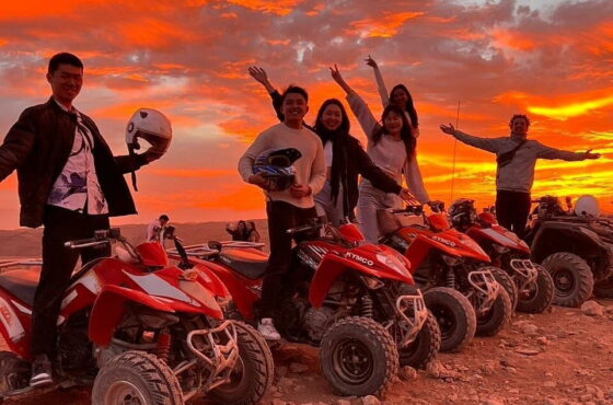 Quad Biking & Sandboarding with BBQ Dinner